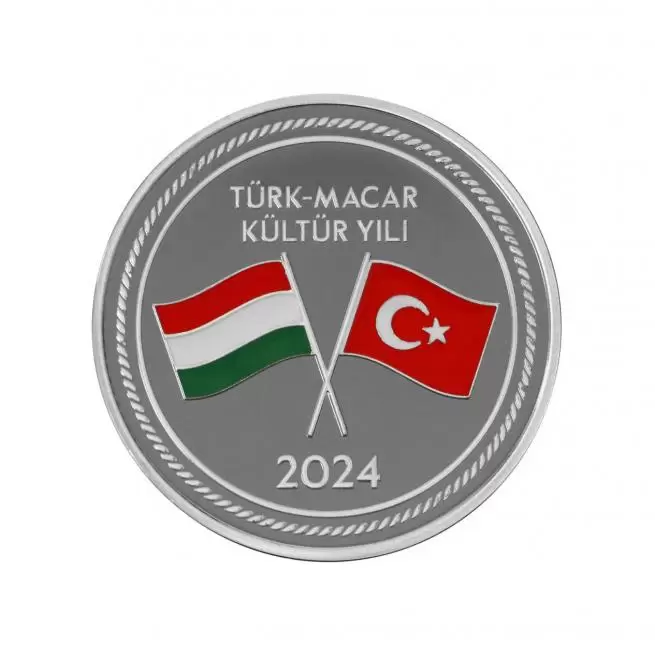 2024 Turkish-Hungarian Cultural Year Silver Commemorative Coin