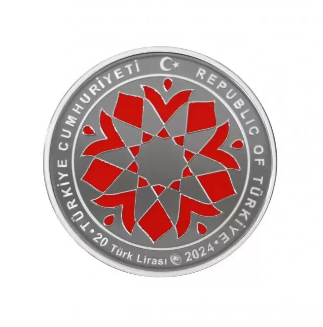 2024 Turkish-Hungarian Cultural Year Silver Commemorative Coin
