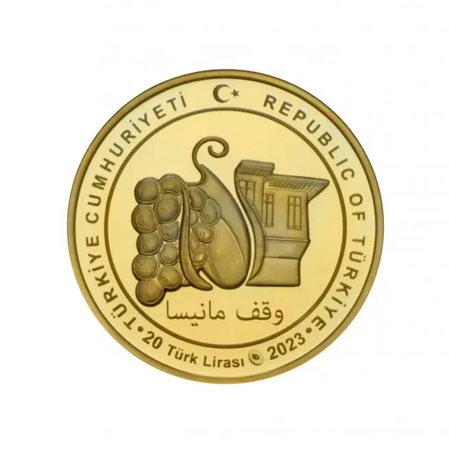 Ayşe Hafsa Valide Sultan 500 Yıl Hatıra Parası Gümüş Üzeri Altın Kaplama